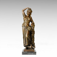 Classical Figure Statue Autumn Foison Bronze Sculpture TPE-182